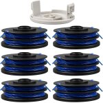 Lot de 6 bobines de rechange pour rac123 5132002671 dbroussailleuse compatible pour rlt4027 rlt4125 ...