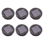 Lot de 6 boîtes lumineuses led rondes de remplacement à énergie solaire smart garden avec boîtier à piles ... Lot de 6 boîtes lumineuses led rondes de remplacement à énergie solaire smart garden avec boîtier à piles ...