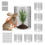 Lot de 6 cages grillagées pour plantes - duoku - 32 cm de diamètre x 35, 6 cm de hauteur - clôtures extérieure ... Lot de 6 cages grillagées pour plantes - duoku - 32 cm de diamètre x 35, 6 cm de hauteur - clôtures extérieure ...