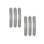 Lot de 6 colles souples sika adheflex parquet - 600 ml