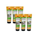 Lot de 6 enduits de rebouchage sika sikawall rebouchage universel - 425g