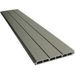 Lot de 6 lames composite de clture - l160 cm x l25. 8cm x p. 2cm - gris