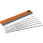 Lot de 6 limes rondes pour chane de trononneuse bahco (5, 2 mm - 3 - 8')