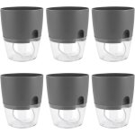 Lot de 6 potager jardiniere interieur, pot a herbes, avec systme d'arrosage automatique, pour la cuisine, ...