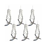 Lot de 6 spirales rflchissantes anti - oiseaux ¿ protections de jardin cologiques pour pigeons, pics ...
