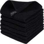 Lot de 6 torchons de cuisine 100 % coton eponge de qualite superieure, super absorbants, avec boucle ... Lot de 6 torchons de cuisine 100 % coton eponge de qualite superieure, super absorbants, avec boucle ...