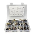 Lot de 60 balais de charbon pour moteur electrique, 10 tailles differentes, pieces de rechange pour moteurs ...