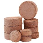 Lot de 60 blocs de terreau pour plantation de plantes et fleurs, fournitures de jardinage