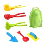Lot de 7 jouets de fabrication de boules de neige, pince  boules de neige, pelle  neige, jouets pour ...