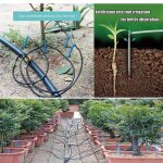 Lot de 70 goutte - � - goutte en forme de fl�che, kit d'irrigation goutte - � - goutte, syst�me d'irrigation ...