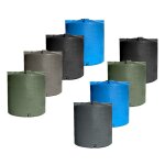 Cuve de stockage d'eau 4000l arienne - lot de 8