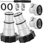 Lot de 9 adaptateurs de tuyau de piscine pour piscine intex, adaptateur de tuyau de rechange pour pompes, ... Lot de 9 adaptateurs de tuyau de piscine pour piscine intex, adaptateur de tuyau de rechange pour pompes, ...