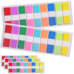 Lot de 900 feuilles de notes autocollantes transparentes, petites notes adhsives, pour marqueur de page, ...