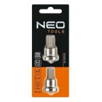 Lot de deux embouts de visseuse placo 1 / 4 neo tools 06 - 040