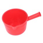 Louche à eau en plastique à manche court, pour jardin agricole, bain, cuisine, verser les légumes, rouge ... Louche à eau en plastique à manche court, pour jardin agricole, bain, cuisine, verser les légumes, rouge ...