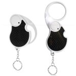Loupe de poche �clair�e, mini loupe lumineuse pliante pour la lecture, l'inspection, la basse vision, ...