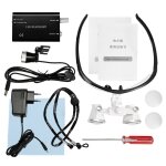 Loupe portable 3, 5x420mm, loupes binoculaires, casque en verre optique, loupes + phare led 3w