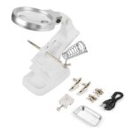 Loupe de réparation avec lumière led, support de pince de table, support de soudure Loupe de réparation avec lumière led, support de pince de table, support de soudure