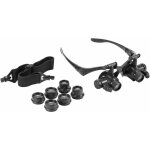 Loupe serre t��te loupe frontale lunettes grossissantes allumage led grossissements de 10x, 15x, 20x ...