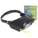 Loupe serre - tête avec double éclairage Loupe serre - tête avec double éclairage