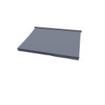 Lozio - store banne motoris� 4 x 3 m gris polyester