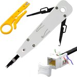 Lsa outil de raccordement rseau, aide  l'enfilage, cble rseau cat 7, kit de pinces de raccordement ...