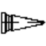 Lt - 1 panne de fer � souder forme ronde taille de la panne 0. 25 mm contenu 1 pc(s) - weller