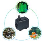 Lumière led pompe submersible 800l / h ultra - silencieuse aquarium étang réservoir piscine fontaine ... Lumière led pompe submersible 800l / h ultra - silencieuse aquarium étang réservoir piscine fontaine ...