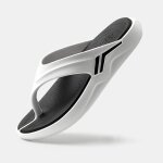 Luofu - tongs non aldes absorbant les chocs pour hommes, sandales brleur dcontractes d't, vacances ...