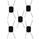 Lusqi - tête de coupe - bordure electrique en fil d'acier, accessoire de pour mangeur de mauvaises herbes, ... Lusqi - tête de coupe - bordure electrique en fil d'acier, accessoire de pour mangeur de mauvaises herbes, ...