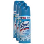Lysol lot de 3 sprays désinfectant antibactérien multi - surfaces et textiles sans javel parfum frais ... Lysol lot de 3 sprays désinfectant antibactérien multi - surfaces et textiles sans javel parfum frais ...