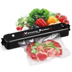 Machine à emballer les denrées alimentaires sous vide automatique + 15x sac a vide Machine à emballer les denrées alimentaires sous vide automatique + 15x sac a vide