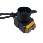 Machine a fendre le bois koa7 250 v 16 a, interrupteur a bouton electromagnetique, machine a couper les ...