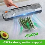 Machine de scellage sous vide 55kpa machine de scellage automatique des aliments à aspiration puissante ... Machine de scellage sous vide 55kpa machine de scellage automatique des aliments à aspiration puissante ...