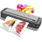 Machine sous vide - aspiration puissante de 80 kpa, coupe - aliments intgr, fonctionnement par simple ...