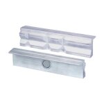 Mâchoire d'étau de protection type p pour largeur de mâchoire 160 mm prismes alu Mâchoire d'étau de protection type p pour largeur de mâchoire 160 mm prismes alu