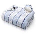 Macom enjoy & relax 943 chauffe - pieds 160 w bleu, blanc