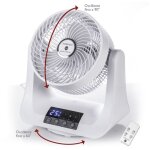 Macom enjoy & relax tornado - ventilateur - pose au sol - blanc