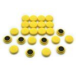 Magnet expert lot de 24 petits aimants pour le bureau ou le frigo jaune 20 x 7, 5 mm Magnet expert lot de 24 petits aimants pour le bureau ou le frigo jaune 20 x 7, 5 mm