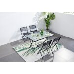 Mahon - table de jardin et 4 chaises