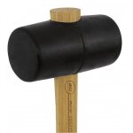 Maillet caoutchouc 90 manche fr�ne - mob / mondelin