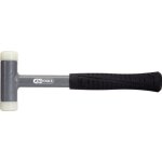 Maillet  embouts plastiques anti rebonds, manche acier, l. 290 mm, Ø 30 mm