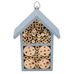 Maison à insectes en bois suspendue, abri d'hôtel pour papillons et abeilles, fournitures de jardin Maison à insectes en bois suspendue, abri d'hôtel pour papillons et abeilles, fournitures de jardin