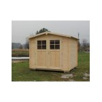Maison de jardin pyrethre en bois epica 266x266 cm h. 235 cm - -