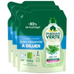 Maison verte lot de 3 liquides vaisselle ultra concentré à diluer thym&basilic 150ml Maison verte lot de 3 liquides vaisselle ultra concentré à diluer thym&basilic 150ml