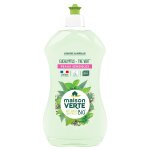 Maison verte liquide vaisselle huiles essentielles bio eucalyptus th vert 500ml - liquide vaisselle ...