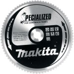 Makita b - 17697 specialized - lame de scie circulaire - 355 x 30 x 80t - panneaux sandwich