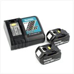 Makita dhp 453 rtj perceuse visseuse a percussion sans fil 18v 42nm + 2x batteries 5, 0ah + chargeur ...
