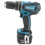 Makita dhp446rmj perceuse sans cl� 1, 7 kg noir et bleu