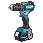 Makita dhp485rfj perceuse 1900 tr / min sans cl� 1, 8 kg noir et bleu